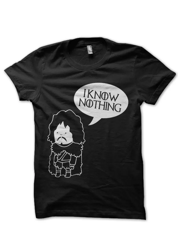I_Know_Nothing_Black_Tee