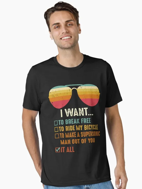 I_Want_To_Essential_T-Shirt