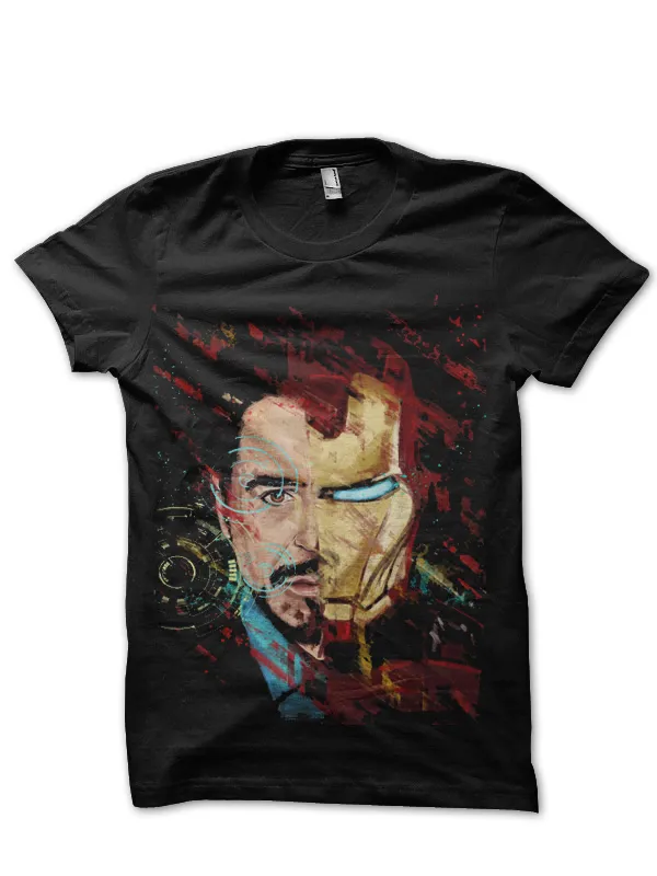 Ironman_Black_T-Shirt
