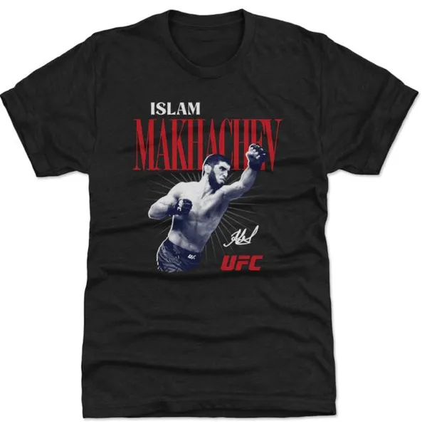 Islam_Makhachev_Tri-Blend_T-Shirt