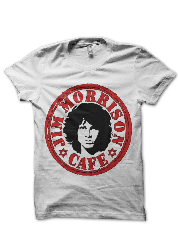Jim_Morisson_Cafe_White_T-Shirt