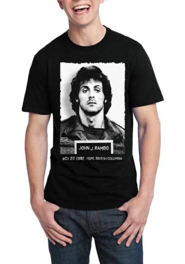John_Rambo_Black_T-Shirt