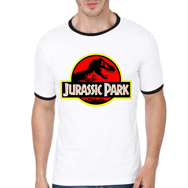 Jurassic_Park_White_Ringer_T-Shirt
