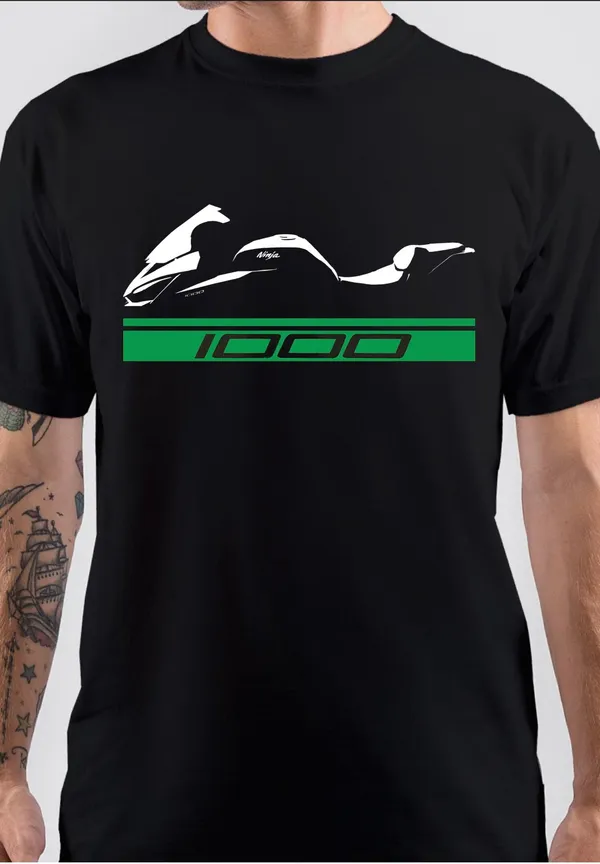Kawasaki_Black_T-Shirt