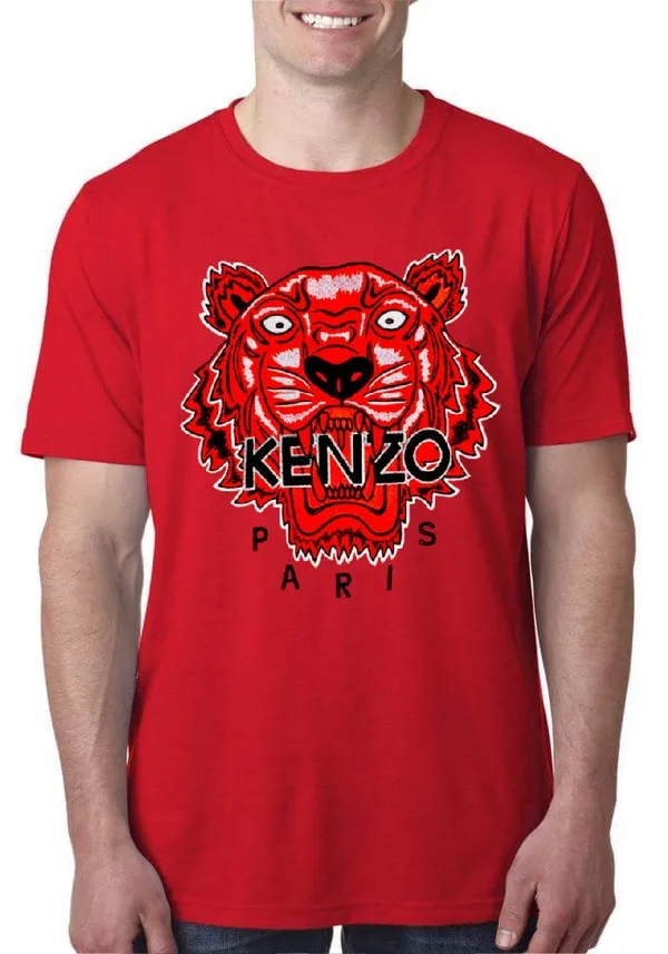 Kenzo_Paris_Tiger_Red_T-Shirt