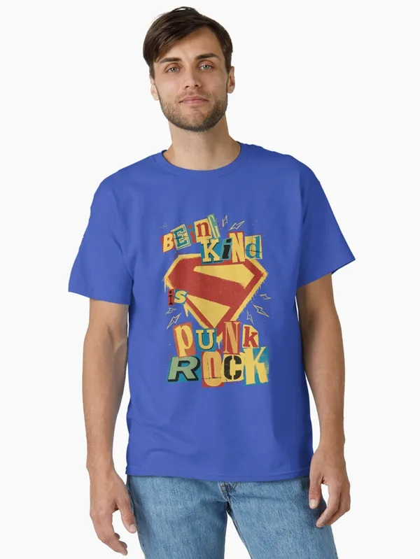 Kind_Punk_Superhero_Classic_T-Shirt