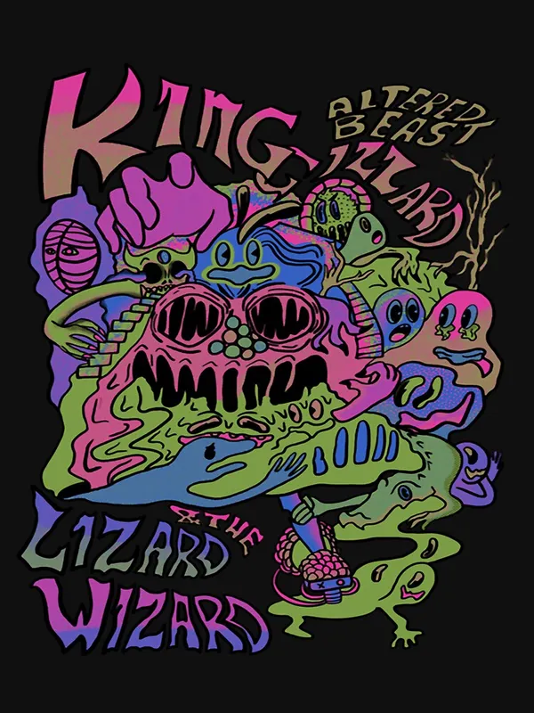 King_Gizzard_and_The_Lizard_Wizard_-_Altered_Beast_Essential_T-Shirt