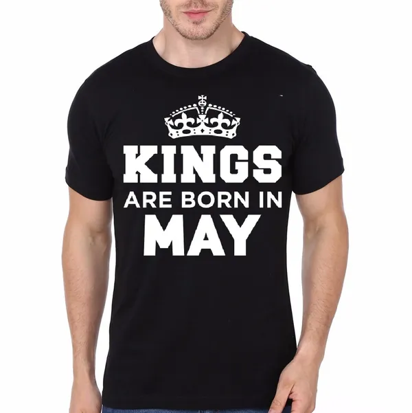 Kings_Are_Born_In_May_T-Shirt