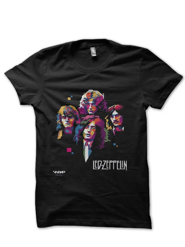 Led_Zeppelin_Black_Half_Sleeve_T-Shirt