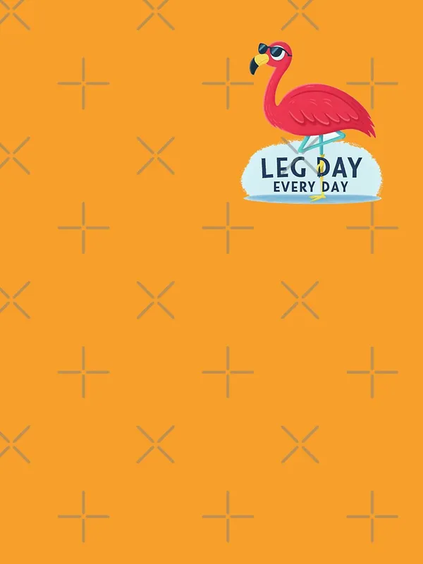 Leg_Day_Every_Day_Flamingo_Classic_T-Shirt