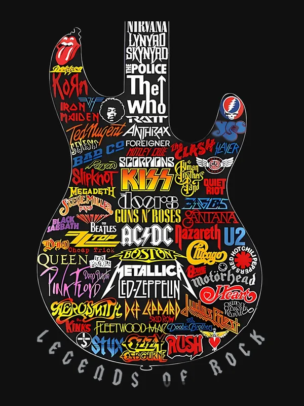 Legends_Of_Rock_Essential_T-Shirt