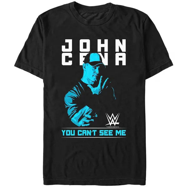 Mad_Engine_Black_John_Cena_You_Can't_See_Me_Graphic__Round_Neck_T-Shirt_For_Men