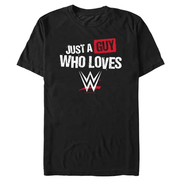 Mad_Engine_Black_WWE_Just_A_Guy__Round_Neck_T-Shirt_For_Men