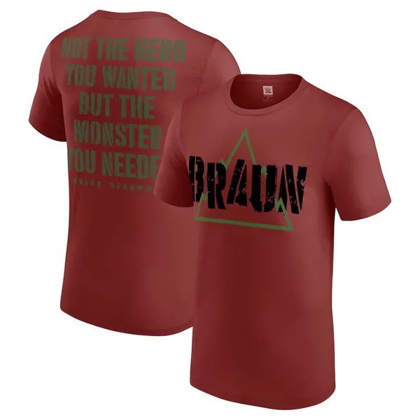 Maroon_Braun_Strowman_The_Monster_You_Needed_T-Shirt
