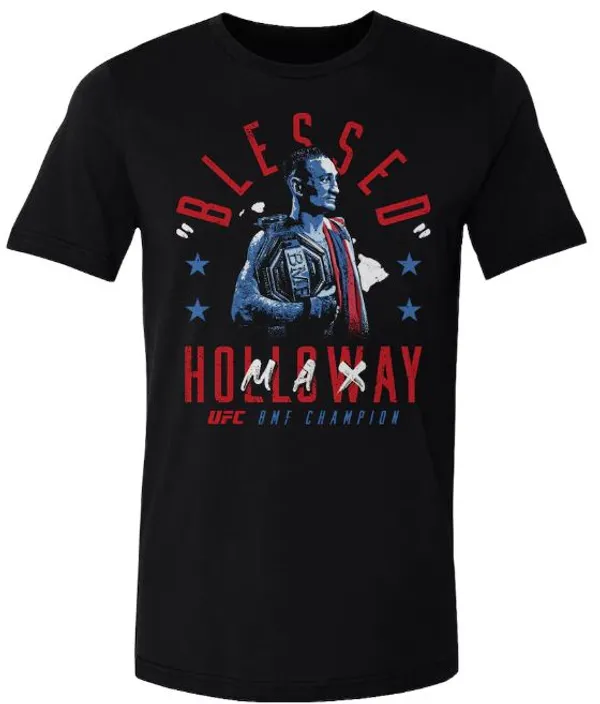 Max_Holloway_"Blessed"_BMF_Champion_T-Shirt