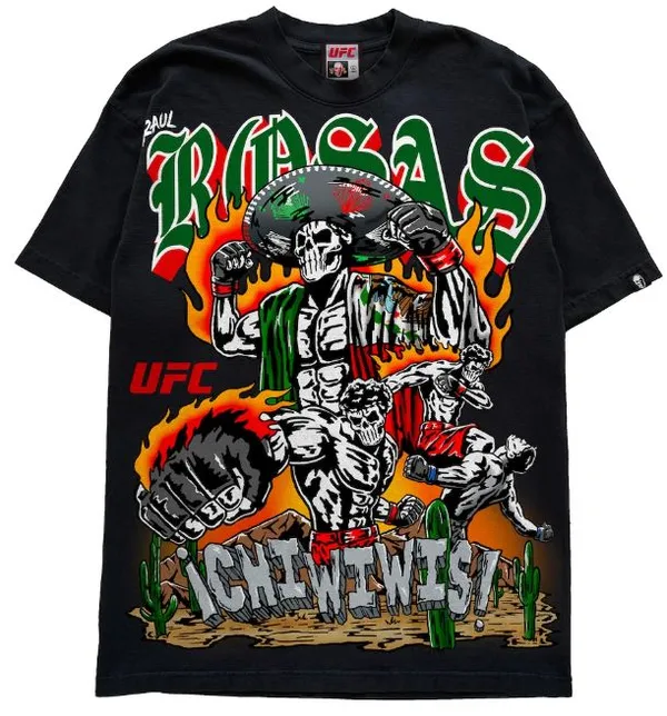 Men's_Warren_Lotas_Black_Raúl_Rosas_Jr._Graphic_T-Shirt