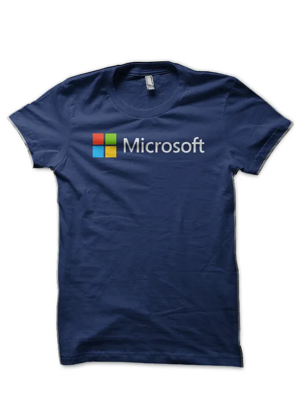 Microsoft_Navy_Blue_T-Shirt
