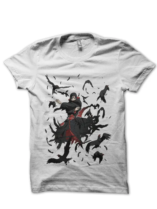 Naruto_Crow_White_Tee
