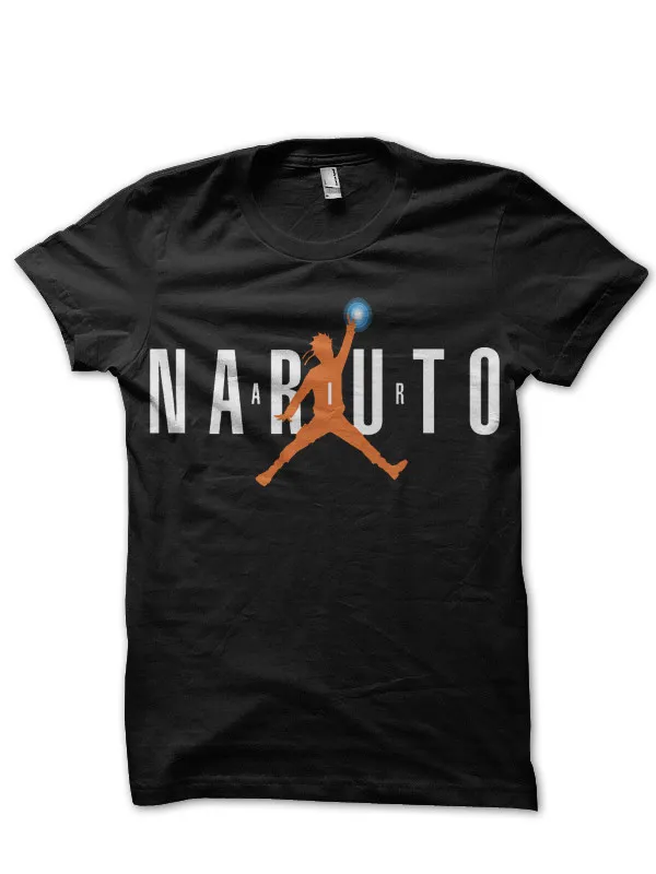 Naruto_Jordan_Black_T-Shirt