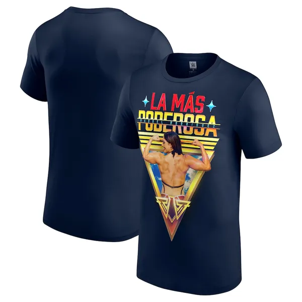 Navy_Raquel_Rodriguez_La_Mas_Poderosa_T-Shirt