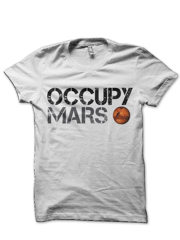 Occupy_Mars_White_T-Shirt