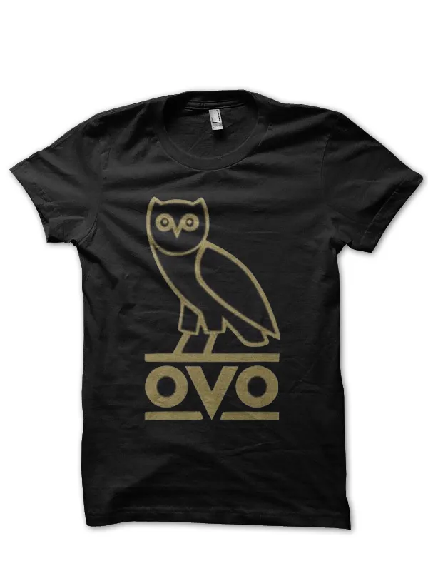Owl_Black_T-Shirt