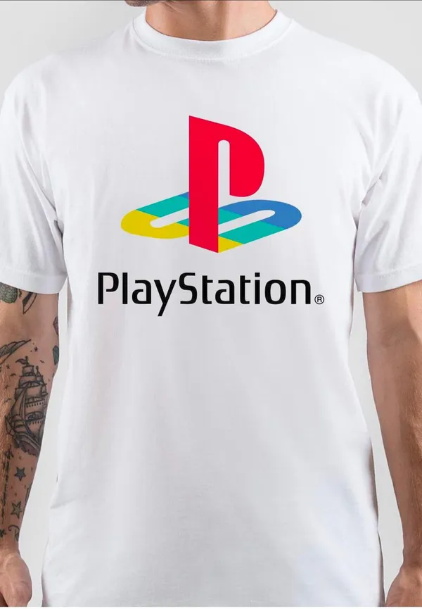 PlayStation_White_T-Shirt