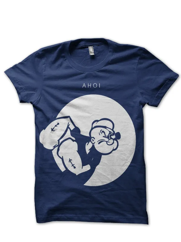 Popeye_Navy_Blue_Tee