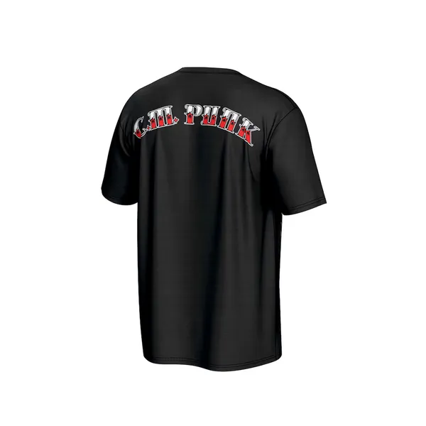 ProSphere_Black_CM_Punk_Ribcage__Round_Neck_T-Shirt_For_Men