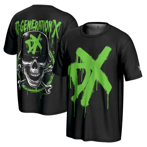 ProSphere_Black_D-Generation_X_Helmet__Round_Neck_T-Shirt_For_Men