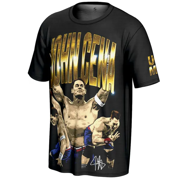 ProSphere_Black_John_Cena_GOAT__Round_Neck_T-Shirt_For_Men