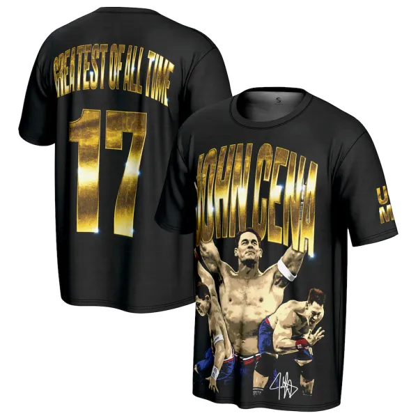 ProSphere_Black_John_Cena_GOAT__Round_Neck_T-Shirt_For_Men