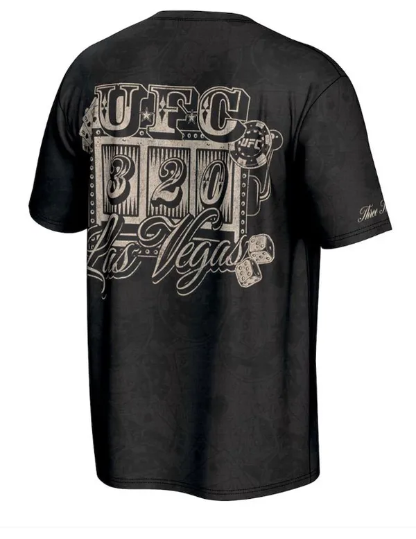 ProSphere_Black_UFC_320_T-Shirt