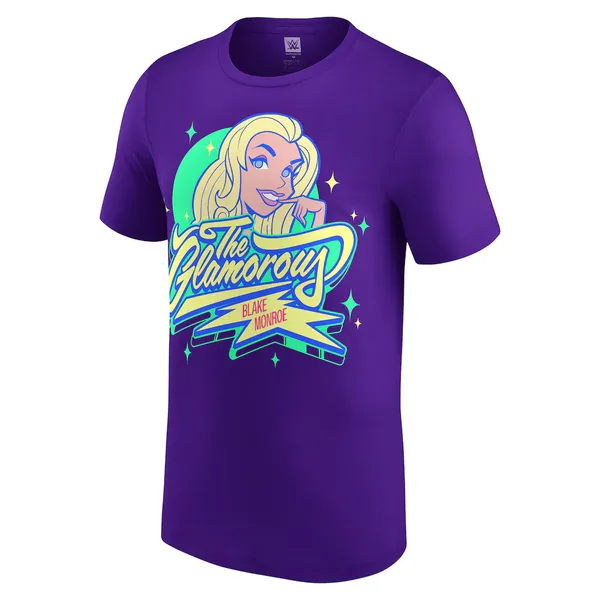 Purple_Blake_Monroe_The_Glamorous_Purple__Round_Neck_T-Shirt_For_Men