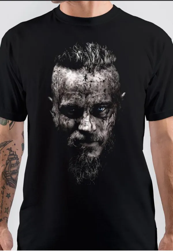 Ragnar_Lodbrok_Black_T-Shirt