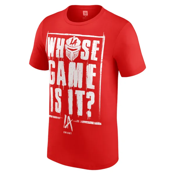 Red_LA_Knight_Whose_Game_Is_It?_T-Shirt