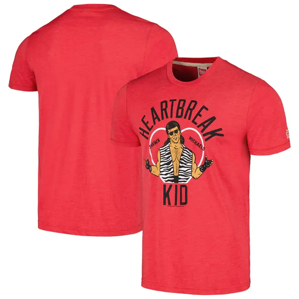 Red_Shawn_Michaels_WWE_Heartbreak_Kid_Tri-Blend_T-Shirt
