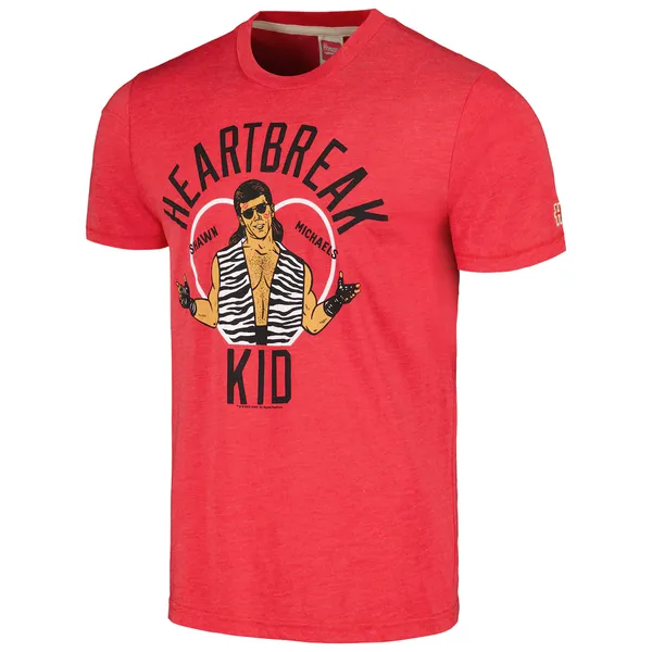 Red_Shawn_Michaels_WWE_Heartbreak_Kid_Tri-Blend_T-Shirt