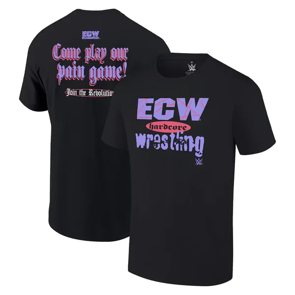 Ripple_Junction_Black_ECW_Come_Play_Our_Pain_Game_T-Shirt