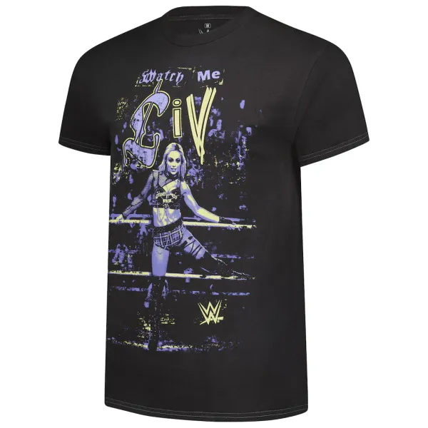 Ripple_Junction_Black_Liv_Morgan_"Watch_Me_Liv_Morgan_Punk_Style"_Graphic__Round_Neck_T-Shirt_For_Men