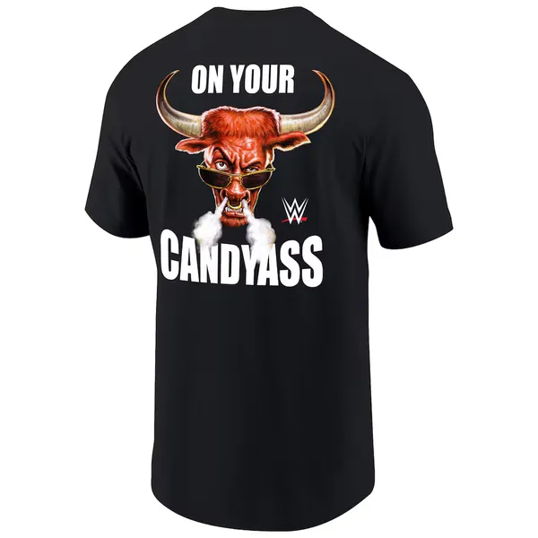 Ripple_Junction_Black_The_Rock_Layeth_The_Smacketh_Down_T-Shirt