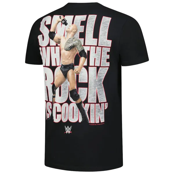 Ripple_Junction_Black_The_Rock_Smell_Mic_Pose__Round_Neck_T-Shirt_For_Men
