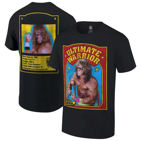 Ripple_Junction_Black_The_Ultimate_Warrior_Retro_Sports_Card_T-Shirt
