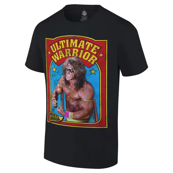 Ripple_Junction_Black_The_Ultimate_Warrior_Retro_Sports_Card_T-Shirt