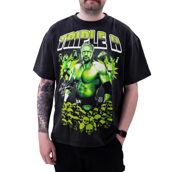 Ripple_Junction_Black_Triple_H_The_Game_T-Shirt