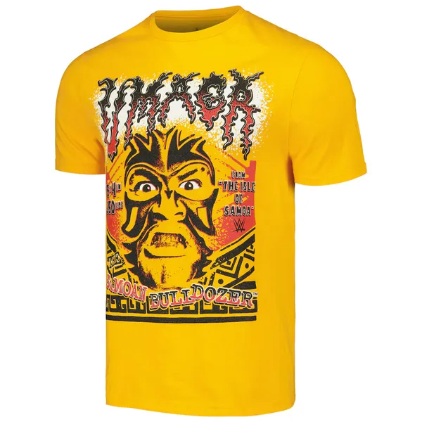 Ripple_Junction_Gold_Umaga_The_Samoan_Bulldozer_T-Shirt