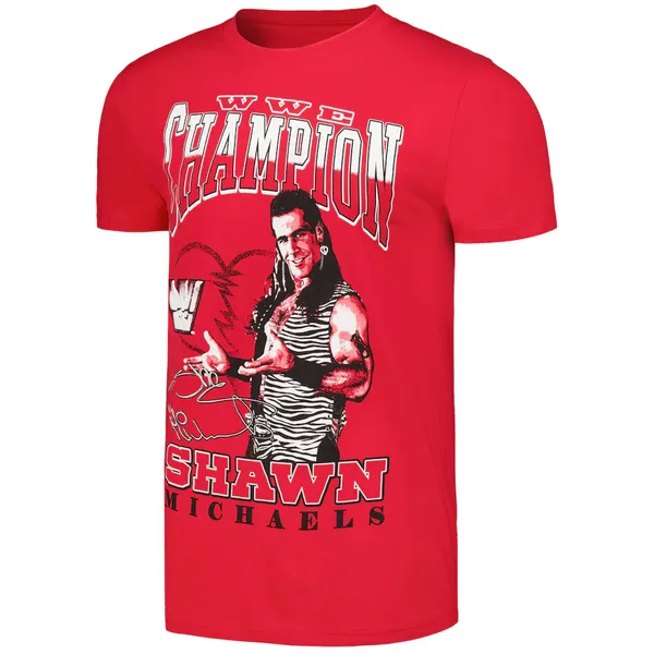 Ripple_Junction_Shawn_Michaels_Red_WWE_World_Champion_Graphic_T-Shirt
