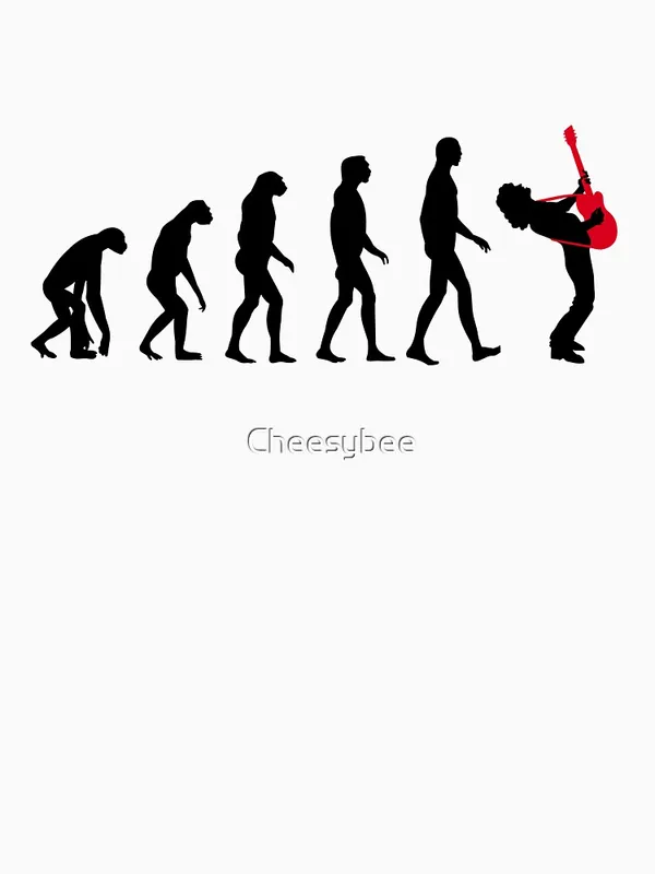 Rock_Evolution_Essential_T-Shirt