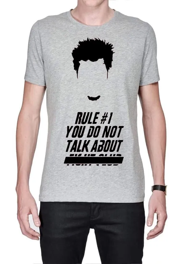 Rule_Number_1_We_Do_Not_Talk_About_Fight_Club_Grey_T-Shirt