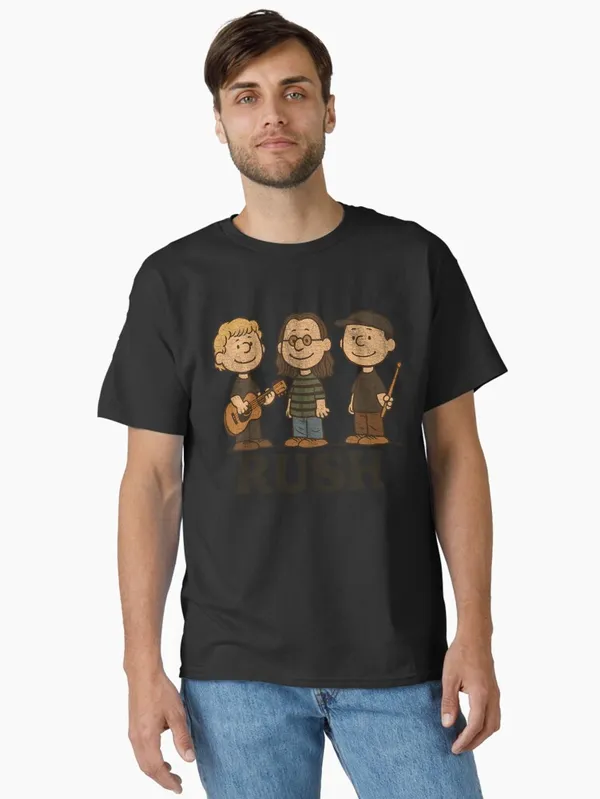 Rush_And_Charlie_Brown_981_Classic_T-Shirt